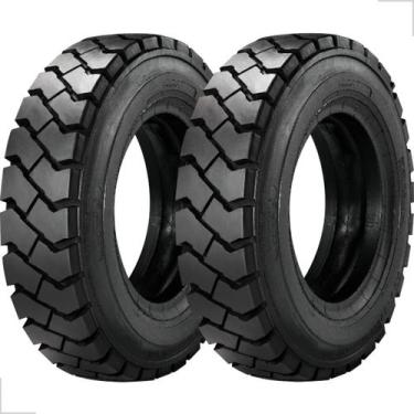 Imagem de Kit 2 Pneu Xtra Goodyear Aro 12 700-12 Empilhadeira Com Câmara e Prote
