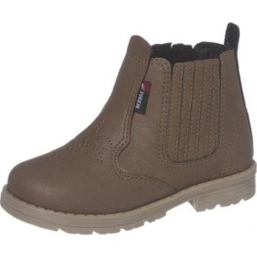 Imagem de Bota Coturno Infantil Masculina Menino 6702-317- Tamanho 28 a 36-Masculino