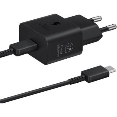 Imagem de Carregador de parede Super Fast Charging 25W COM CABO Preto - Premium