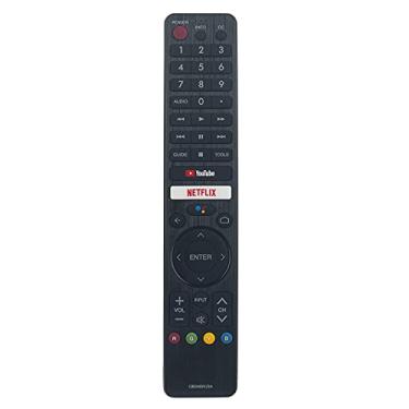 Imagem de PERFASCIN GB346WJSA Controle remoto de voz de substituição adequado para Smart TV Sharp/Android 4T-C70BK2UD 4TC60BJ3T 4TC70Bj3T 4TC60BJ5T 2TC32BG1X 2TC32BG1I 2TC40BG1X
