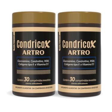Imagem de KIT2 Condricox Artro Glucosamina Msm Colágeno Tipo II Vitamina D3 30 Comprimidos