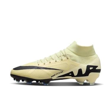 Imagem de Nike Chuteira masculina Mercurial Superfly 9 Pro FG de cano alto, Limonada/preto, 38
