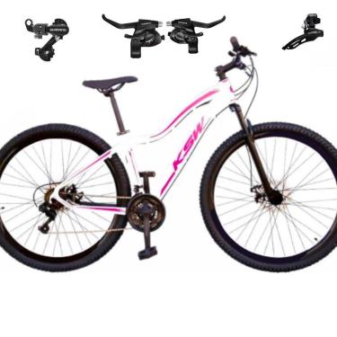 Imagem de Bicicleta Ksw Mwza 29 Feminina 24 Marchas Index Mtb Quadro Aluminio Trocadores Shimano-Feminino