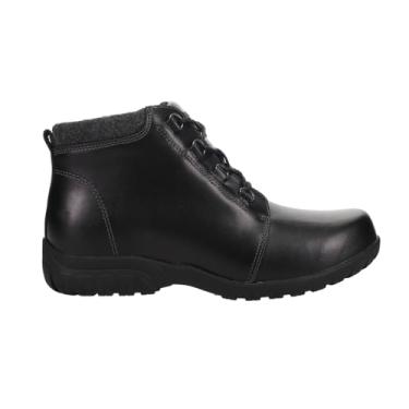 Imagem de Propét Bota feminina de cano curto Delaney, Couro preto, 7.5