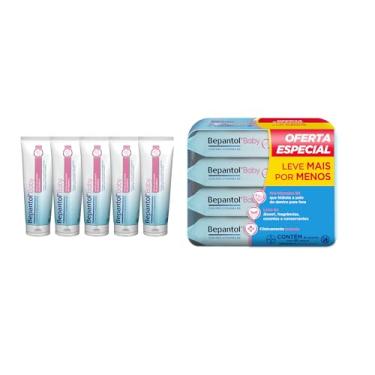 Imagem de Bepantol Baby Kit Pomada Assadura Bebe Leve 5 Pague 4, 120g e Lenço Umedecido Leve 4 Pague 3, 192 Unidades