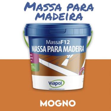Imagem de F12 Massa P/ Madeira Cor A Escolher 6,5Kg Viapol, Mogno