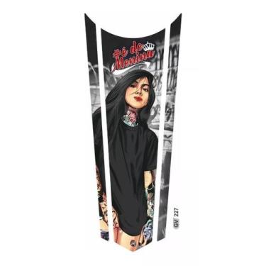 Imagem de Adesivo Faixa  Gravata  Tanque Resinado Cg Honda 264 - Resitank