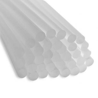 Imagem de Kit Cola Quente Make + Fina Transparente Pct Com 10 Bastões de 30Cm