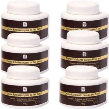 Imagem de CREME ESFOLIANTE PARA OS PÉS NATUPÉS 3X1 130gr NATUFLORES 6un