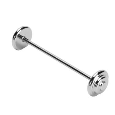 Imagem de Descanso de Pauzinho de Aço Inoxidável, Talheres de Metal Descanso Exclusivo de Forma de Barra de Barra (Estilo 1)