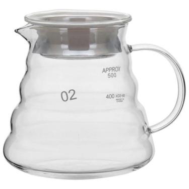 Imagem de KANNE CAFETEIRA 12x12x12cm 580ml BOROSILICATO TRANSP - NH