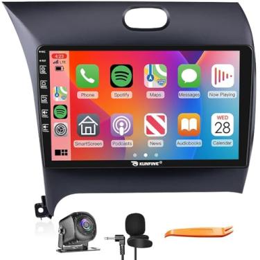 Imagem de Car CarPlay Android Navegação Automática Rádio GPS Estéreo Câmera Reversa Tela IPS Touchscreen Tablet Pad Media Player para Kia Cerato K3 Forte 2009-2018, se Aplicável Quad Core 2G + 64G