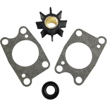 Imagem de MARKGOO 06192-ZV1-C00 Kit de reparo de impulsor de bomba de água para Honda Outboard 4 5 6 HP BF4 BF5 BF5A BF6 Motor de barco Reconstrução Peças de serviço de reposição Sierra Marine 18-3278 06192ZV1C00