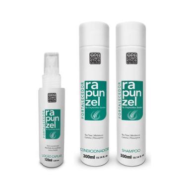 Imagem de Kit Crescimento Capilar Shampoo Condicionador Tonico Concentrado Spa C