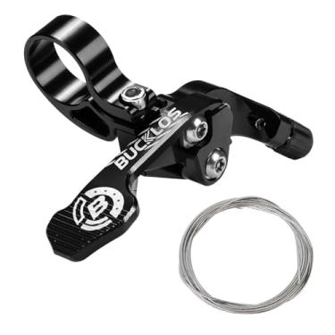 Imagem de BUCKLOS Alavanca De Selim Retrátil Para Bicicleta, Remota Telescópica Canote Mtb, Amortecedor Suspensão Peça