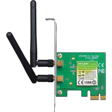 Imagem de Placa De Rede Wireless Pci-express 300mbps C- Low...