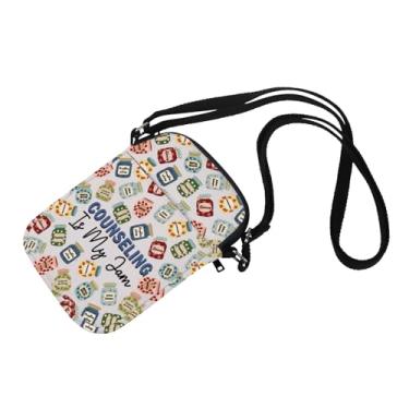 Imagem de Bolsa tiracolo Counselor Gift Counseling is my Jam para Psychologist New Counselor Mental Health Matter Gift, Aconselhamento, Small, Casual