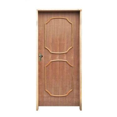 Imagem de Porta PM-01 M 1 Lado Padrão Imbuia 72 X 2.10 Batente Misto 14 CM Fecha