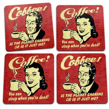 Imagem de Porta Copos Coffee Addict - Yaay