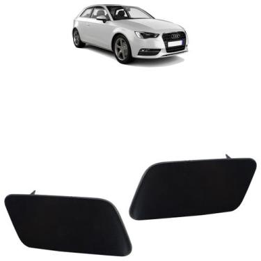 Imagem de Tampa do Esguicho A3 2014 2015 2016 Preto Liso - Automotive Imports, D