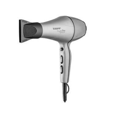 Imagem de Secador de Cabelo Taiff Style Pro 2000W 127V, PRATA, 110V