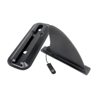 Imagem de Aymzbd Surfing Fin Surfboard Surfboard Tail Rudder com base para Stand Up Paddle Board