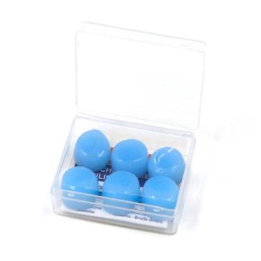 Imagem de 6 Protetor De Ouvido Silicone Tampão Para Dormir
