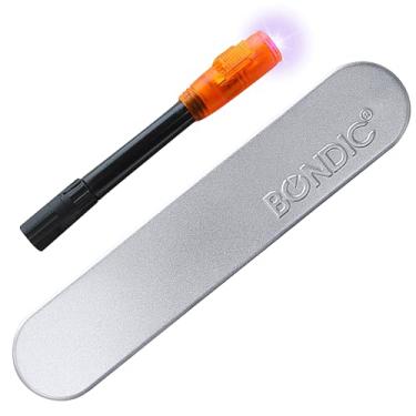 Imagem de Bondic Kit de cola UV LED, super cola, soldador de plástico líquido, cura rapidamente, reparo adesivo para casa, garagem, ar livre (luz LED e cartucho líquido em uma caixa de lata)