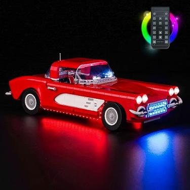 Imagem de Hilighting Upgraded Led Light Kit for Lego Icons Corvette Building Set, Compatible with Lego 10321 (Model Not Included)