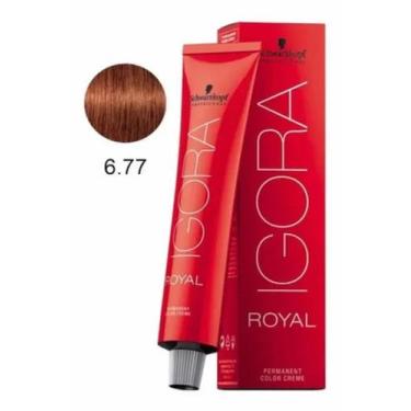 Imagem de Coloração Igora Royal 6-77 Louro Escuro Cobre Extra 60g - Schwarzkopf