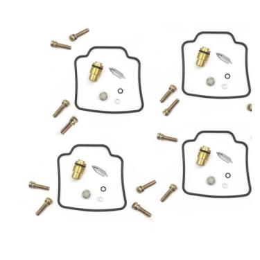 Imagem de Kit de reparo de carburador de motor de motocicleta Peças de junta de assento de agulha flutuante compatíveis com KATANA GSX1100F 1988-1993 GSX1100 GSX 1100