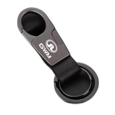 Imagem de Chaveiro Para Gwm Luxo Couro E Metal Haval H6 Poer Ora 03 B - Lualki S