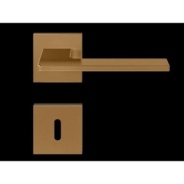 Imagem de Fechadura Em Zamac Roseta Quadrada 502-55 Interna Sara Pado