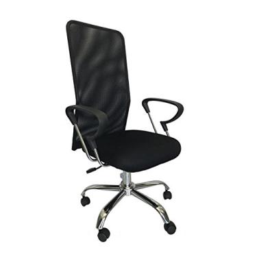 Imagem de Cadeira Marte Presidente em Tela Mesh Cromada