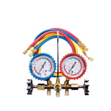 Imagem de Manifold 1-4" Com Mangueira 90cm R22 - R134 - R404 Suryha 80150.030