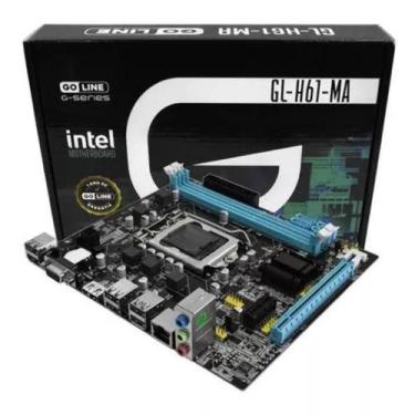 Imagem de Placa Mãe Goline GL-H61-MA LGA 1155 DDR3 VGA HDMI USB 2.0