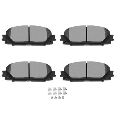 Imagem de SCITOO Kits de pastilhas de freio a disco D1184-8538 Conjunto de pastilhas de freio dianteiras de cerâmica adequado para Toyota para Yaris 2006-2018