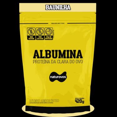Imagem de Albumina Clara De Ovo Baunilha 420 Gr