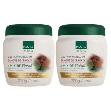Imagem de Gel para Massagem Panta Sangue de Dragão Mix de Ervas Alivea (2 unidad