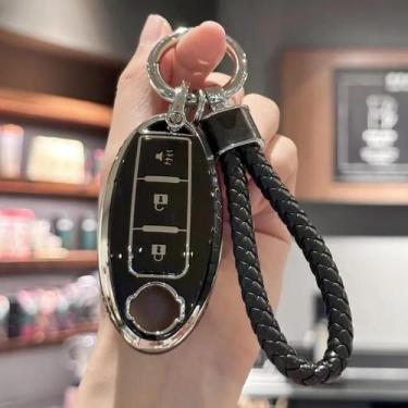 Imagem de Capa De Chaveiro De TPU Nissan Infiniti Para 370Z Armada Kicks Murano 
