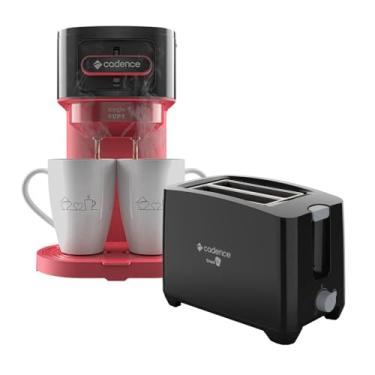 Imagem de Kit Croc Cadence - Cafeteira Single Up e Torradeira Croc - 127V