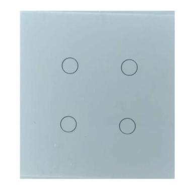 Imagem de Interruptor Inteligente Zigbee 4 Botões Touch Tuya Alexa - Kaybow, Bra