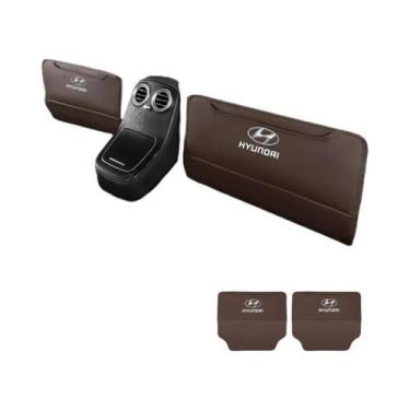 Imagem de Capa Protetora Universal De Couro Para Assento De Carro, Para Hyundai 