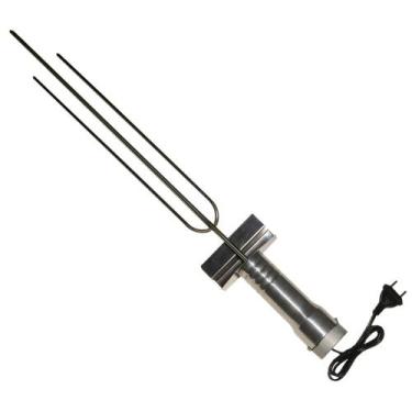 Imagem de Espeto Giratório Elétrico Churrasco com Base Inox Flex 110v ou 220v Is