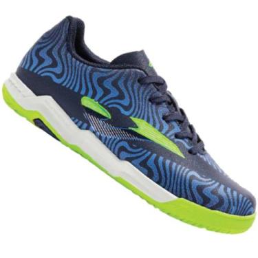 Imagem de Chuteira Infantil Futsal Joma Evolution Jr Meninos, Azul, 35