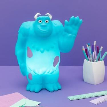 Imagem de Luminária 3D Sulley Monstros S.A., Polietileno, 32,5x28x25cm, 0,6kg, Bivolt, LED até 15W
