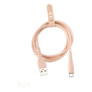 Imagem de Cabo Carregador Turbo Celular Tipo-c Usb Emborrachado 1m - Maketech, R