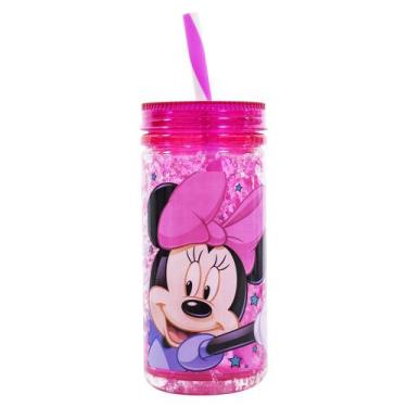 Imagem de Copo da Minnie de Gel Congelante Com Canudo 350ml - Disney