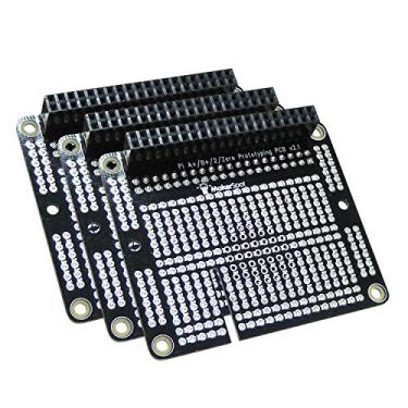 Imagem de Kit Pi 3, Protoboard HAT - 3 Pack