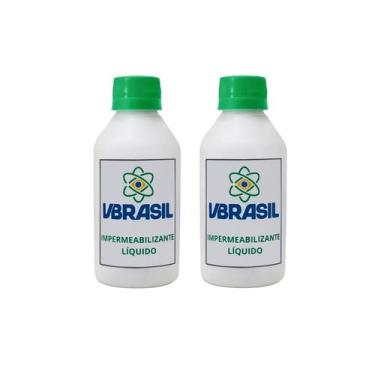 Imagem de Kit 2 Impermeabilizante Vbrasil Líquido Para Tinta
